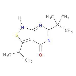 6-TERT-BUTYL-3-ISOPROPYLISOTHIAZOLO[3,4-D]PYRIMIDIN-4(1H)-ONE