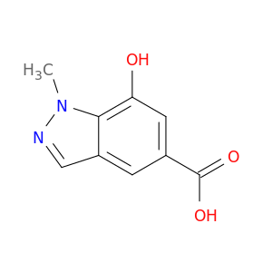 7-hydroxy-1-methyl-1H-indazole-5-carboxylic Acid