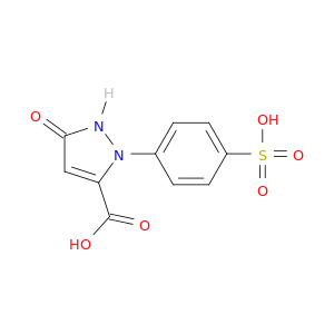 1H-Pyrazole-3-carboxylic acid, 2,5-dihydro-5-oxo-2-(4-sulfophenyl)-