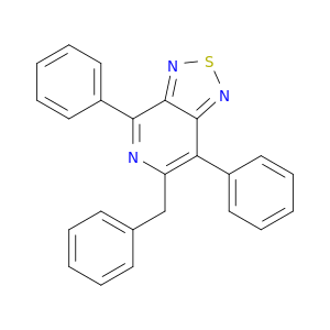 [1,2,5]Thiadiazolo[3,4-c]pyridine, 4,7-diphenyl-6-(phenylmethyl)-
