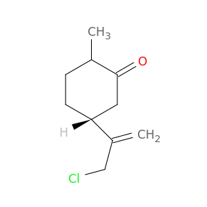 Cyclohexanone, 5-[1-(chloromethyl)ethenyl]-2-methyl-, (5R)-