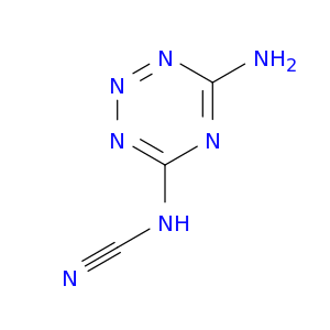 Cyanamide, (6-amino-1,2,3,5-tetrazin-4-yl)-