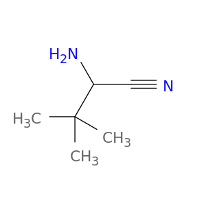 Butanenitrile, 2-amino-3,3-dimethyl-