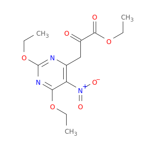 ethyl 3-(2,6-diethoxy-5-nitropyrimidin-4-yl)-2-oxopropanoate
