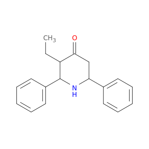 4-Piperidinone, 3-ethyl-2,6-diphenyl-