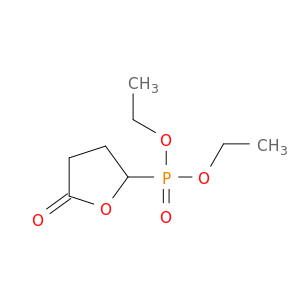 Phosphonic acid, (tetrahydro-5-oxo-2-furanyl)-, diethyl ester