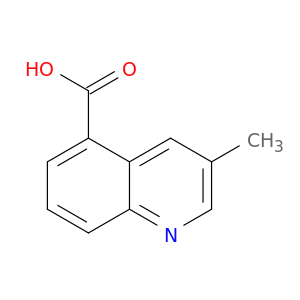 5-Quinolinecarboxylicacid, 3-methyl-