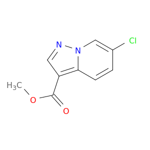 6-氯吡唑并[1,5-a]吡啶-3-羧酸甲酯