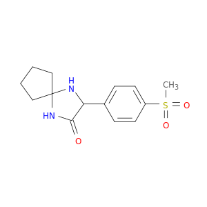 3-(4-甲砜基苯基)-1,4-二氮杂螺[4.4]壬烷-2-酮