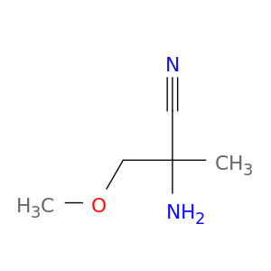 2-amino-3-methoxy-2-methylpropanenitrile