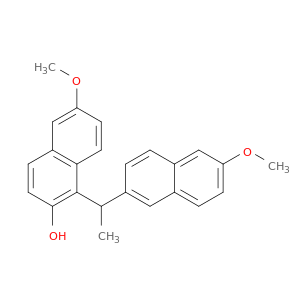 2-Naphthalenol, 6-methoxy-1-[1-(6-methoxy-2-naphthalenyl)ethyl]-