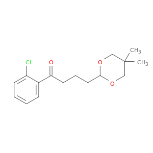 1-(2-氯苯基)-4-(5,5-二甲基-1,3-二氧烷-2-基)-1-丁酮
