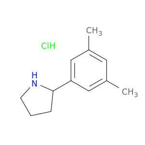 2-(3,5-dimethylphenyl)pyrrolidine hydrochloride