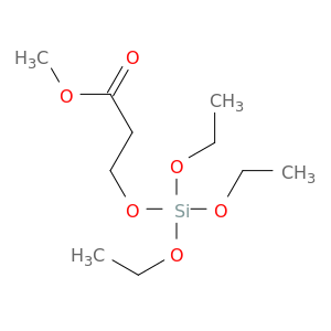 Propanoic acid, 3-[(triethoxysilyl)oxy]-, methyl ester