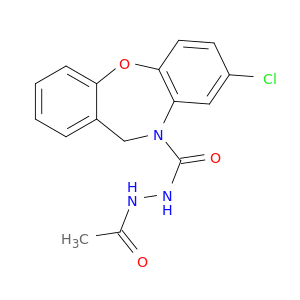 8-氯二苯深[B,F][1,4]恶唑脂-10(11H)-羧酸2-乙酰肼