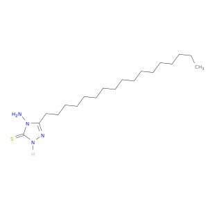3H-1,2,4-Triazole-3-thione,4-amino-5-heptadecyl-2,4-dihydro-