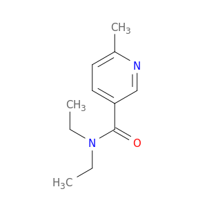 3-Pyridinecarboxamide, N,N-diethyl-6-methyl-