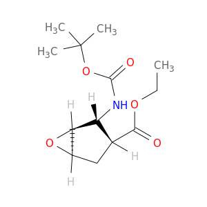 ETHYL (1S*,2R*,3R*,5R*)-2-(BOC-AMINO)-6-OXA-BICYCLO[3.1.0]HEXANE-3-CARBOXYLATE
