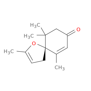 1-Oxaspiro[4.5]deca-2,6-dien-8-one, 2,6,10,10-tetramethyl-, (5R)-