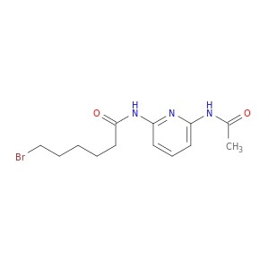 Hexanamide, N-[6-(acetylamino)-2-pyridinyl]-6-bromo-