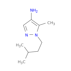 5-methyl-1-(3-methylbutyl)-1H-pyrazol-4-amine