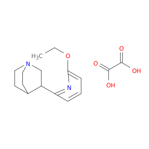 1-Azabicyclo[2.2.2]octane, 3-(6-ethoxy-2-pyridinyl)-, ethanedioate (1:1)
