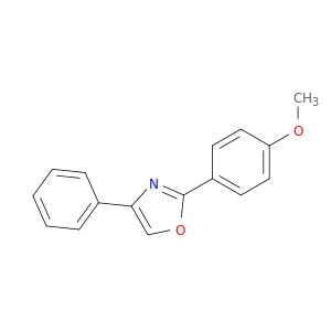 Oxazole, 2-(4-methoxyphenyl)-4-phenyl-