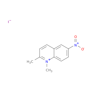 Quinolinium, 1,2-dimethyl-6-nitro-, iodide