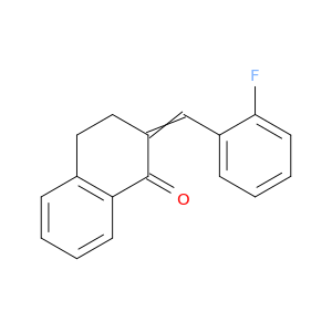 1(2H)-Naphthalenone, 2-[(2-fluorophenyl)methylene]-3,4-dihydro-