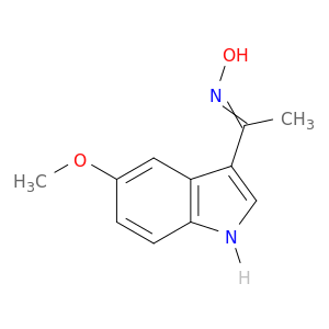 Ethanone, 1-(5-methoxy-1H-indol-3-yl)-, oxime
