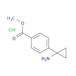 4-(1-氨基环丙基)-苯甲酸甲酯 盐酸盐