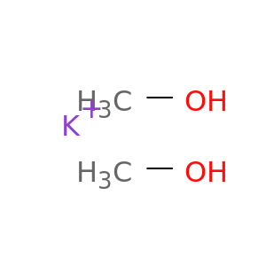 Potassium(1+), bis(methanol)-