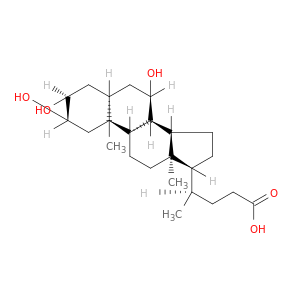 2β,3α,7α-三羟基-5β-核-24-甲酸