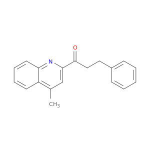 1-Propanone, 1-(4-methyl-2-quinolinyl)-3-phenyl-