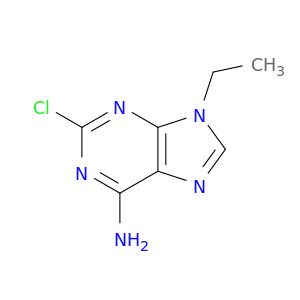 9H-Purin-6-amine, 2-chloro-9-ethyl-