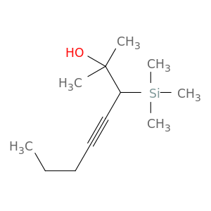 4-Octyn-2-ol, 2-methyl-3-(trimethylsilyl)-