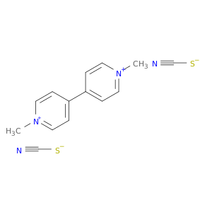 4,4'-Bipyridinium, 1,1'-dimethyl-, dithiocyanate