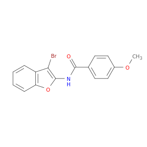 N-(3-溴苯并呋喃-2-基)-4-甲氧基苯甲酰胺