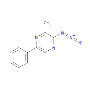 Pyrazine, 2-azido-3-methyl-5-phenyl-