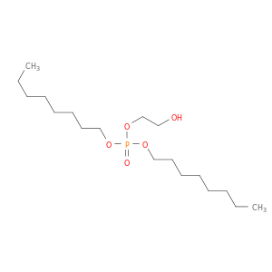 Phosphoric acid, 2-hydroxyethyl dioctyl ester