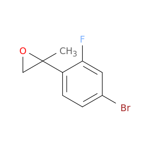 2-(4-bromo-2-fluorophenyl)-2-methyloxirane
