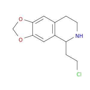 1,3-Dioxolo[4,5-g]isoquinoline, 5-(2-chloroethyl)-5,6,7,8-tetrahydro-