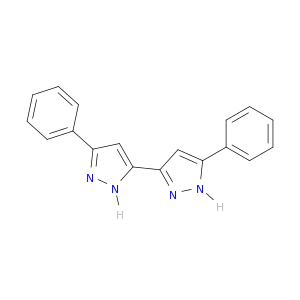 3-phenyl-5-(5-phenyl-1h-pyrazol-3-yl)-1h-pyrazole