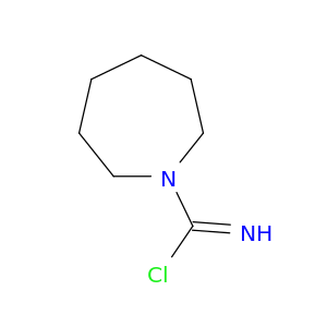 1H-Azepine-1-carboximidoyl chloride, hexahydro-