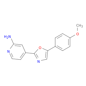 2-Pyridinamine, 4-[5-(4-methoxyphenyl)-2-oxazolyl]-