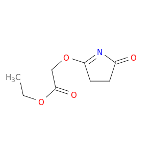 Acetic acid, [(3,4-dihydro-2-oxo-2H-pyrrol-5-yl)oxy]-, ethyl ester