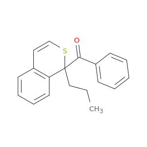 Methanone, phenyl(1-propyl-1H-2-benzothiopyran-1-yl)-