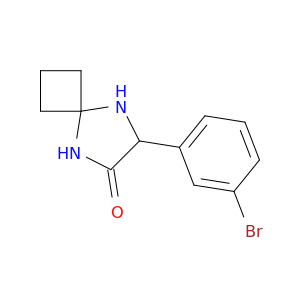 7-(3-溴苯基)-5,8-二氮杂螺[3.4]辛烷-6-酮