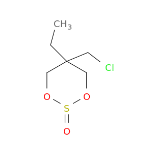 1,3,2-Dioxathiane, 5-(chloromethyl)-5-ethyl-, 2-oxide
