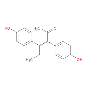 3-Hexen-2-one, 3,4-bis(4-hydroxyphenyl)-